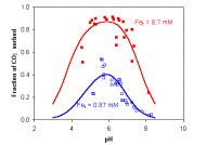 CO2 sorption on ferrihydrite